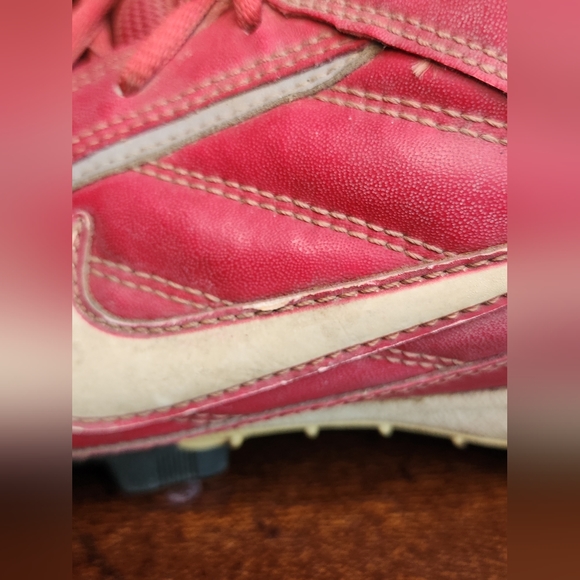 Nike Baseball Cleats Men's Red size 8.5 - Picture 13 of 14